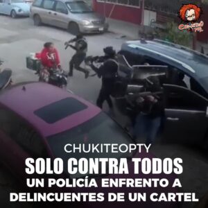 Solo contra todos: un policía enfrentó a delincuentes armados
